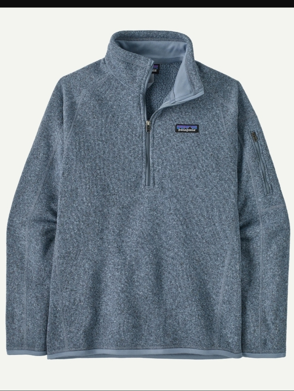 Patagonia Women's Better Sweater 1/4 Zip Fleece Sz M